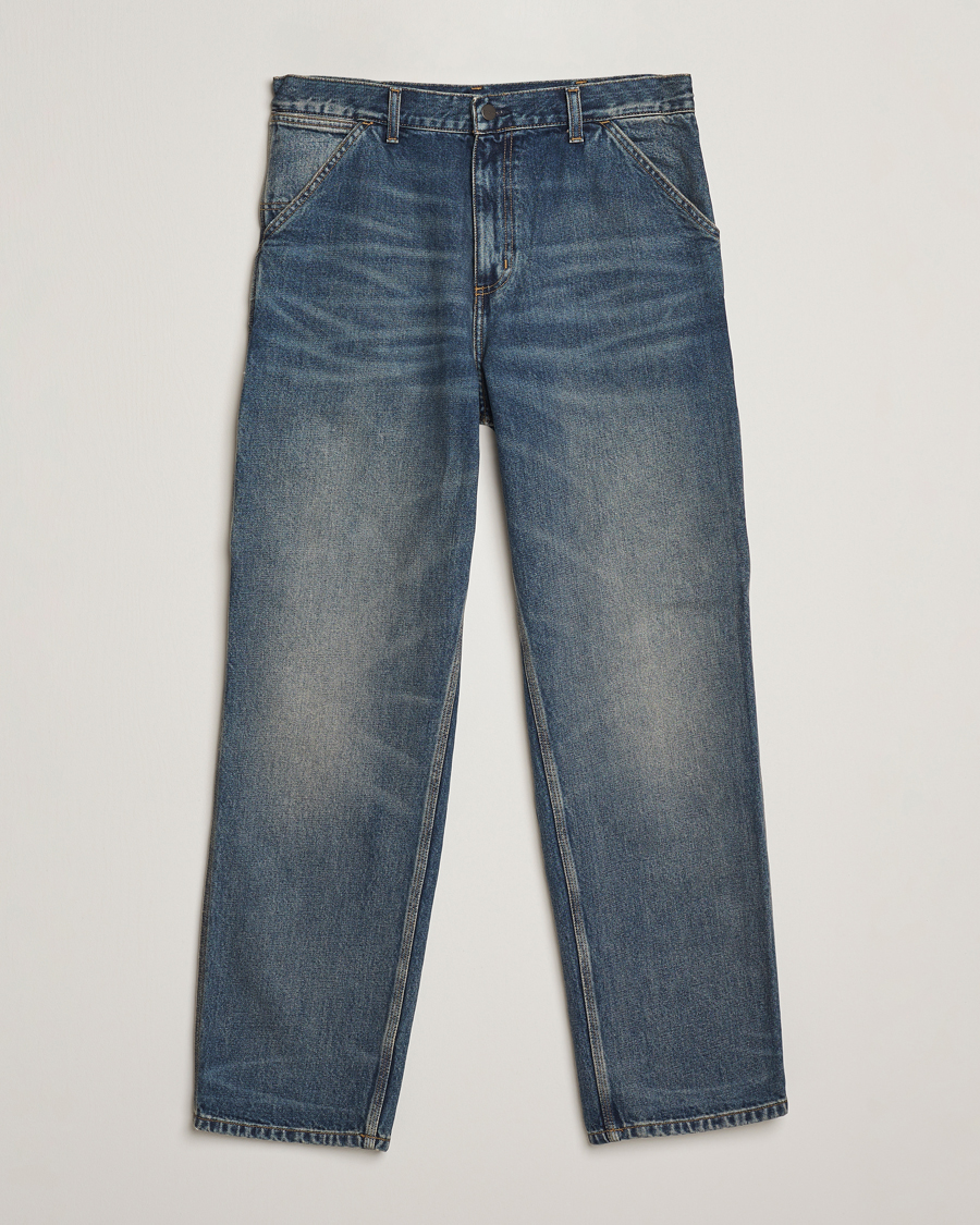 Homme | Jeans | Carhartt WIP | Single Knee Pants Worn Used Wash