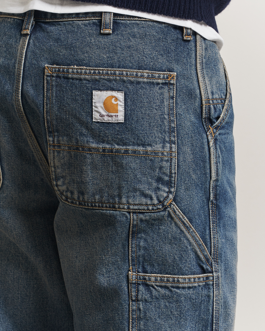Homme | Chemises | Carhartt WIP | Single Knee Pants Worn Used Wash
