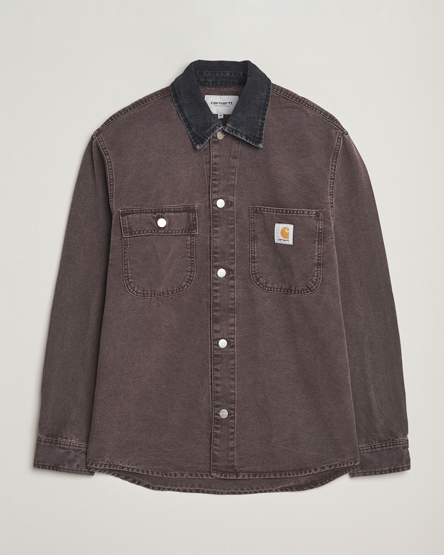 Homme | Chemises | Carhartt WIP | Mitch Dusky Canvas Overshirt Palisander