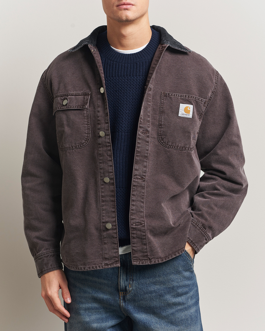Homme | Chemises | Carhartt WIP | Mitch Dusky Canvas Overshirt Palisander