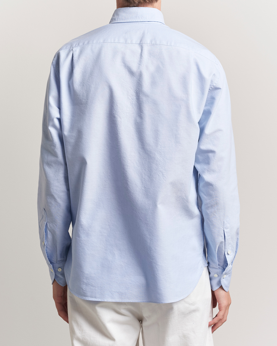 Homme | Chemises | Stenströms | Regular Fit Oxford Shirt Light Blue