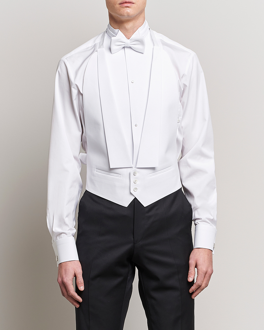 Homme | Chemises | Stenströms | Evening Waistcoat White