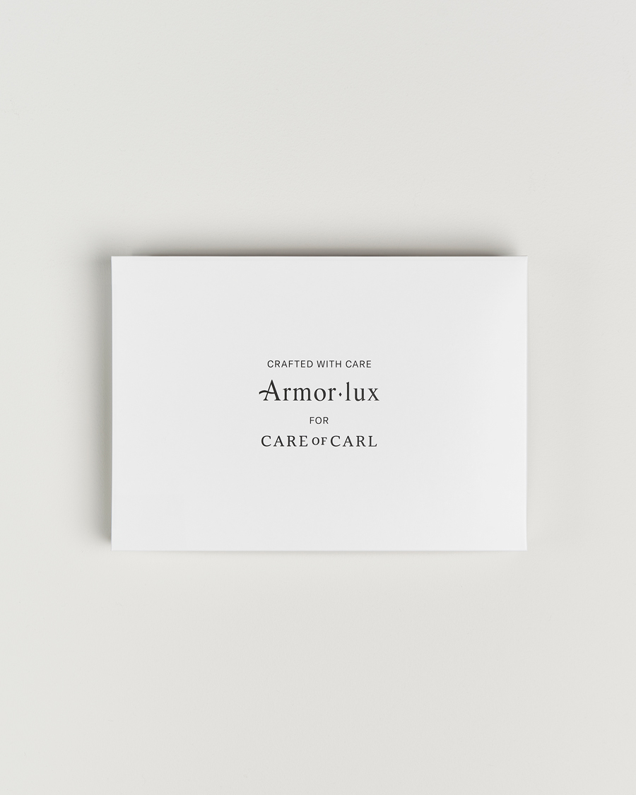 Homme | T-shirts | Armor Lux for Care of Carl | Armor-lux 2-Pack Heritage Callac T-Shirt White/White