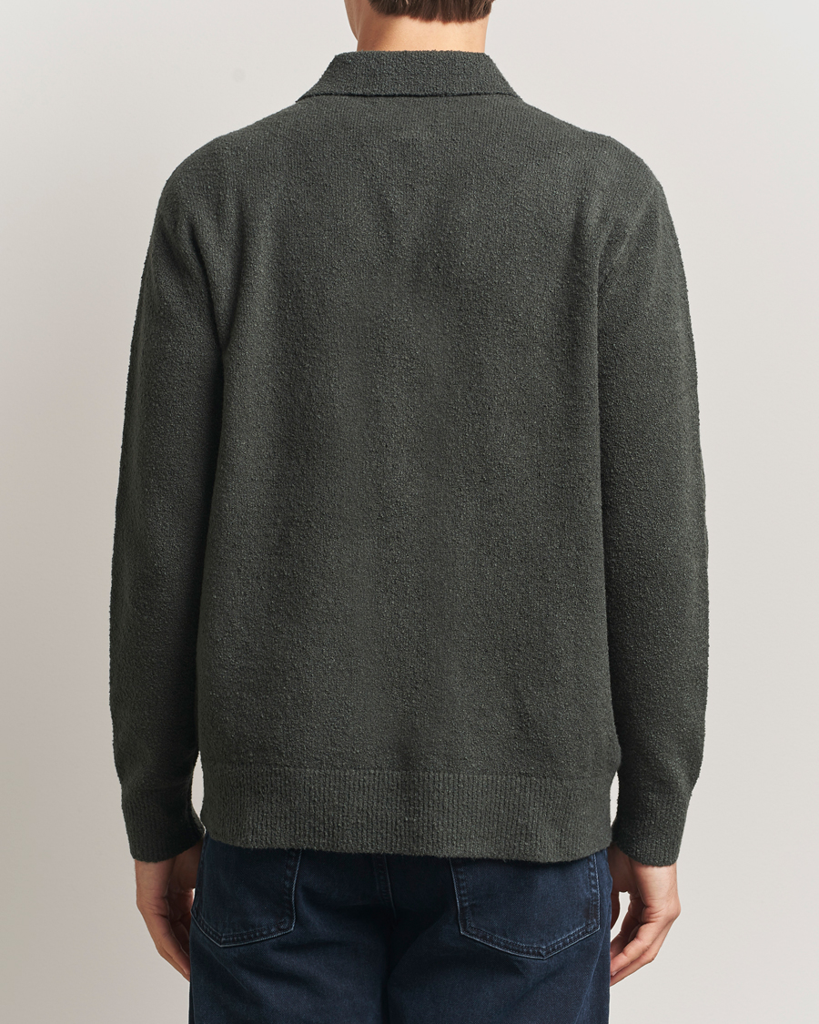 Homme | Pulls Et Tricots | Samsøe Samsøe | Nino Knitted Polo Dark Evergreen