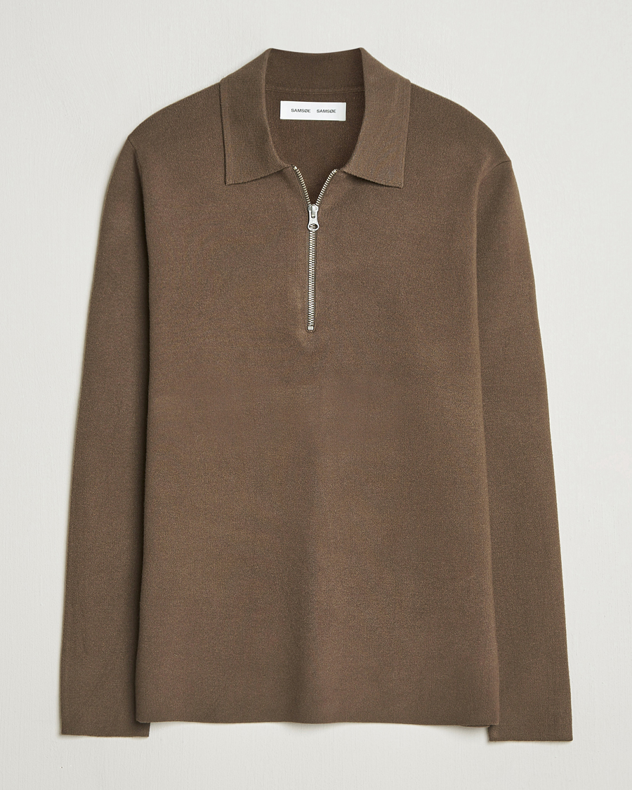 Homme | Pulls Et Tricots | Samsøe Samsøe | Guna Half Zip Canteen