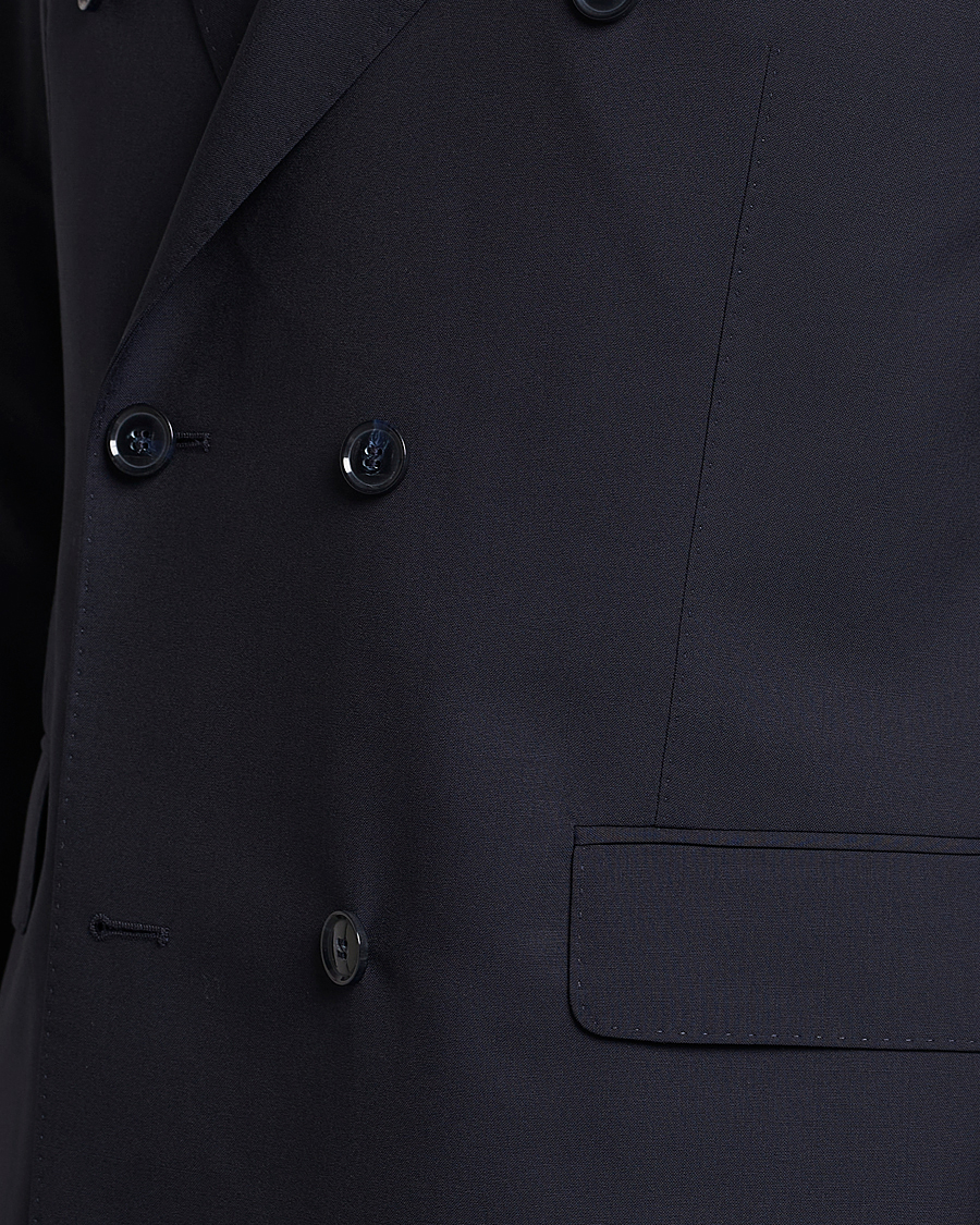 Homme | Blazers | Oscar Jacobson | Farris Wool Blazer Navy