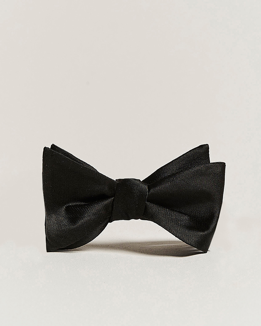Homme | Cravates | Oscar Jacobson | Bow Tie, Self Tie Black