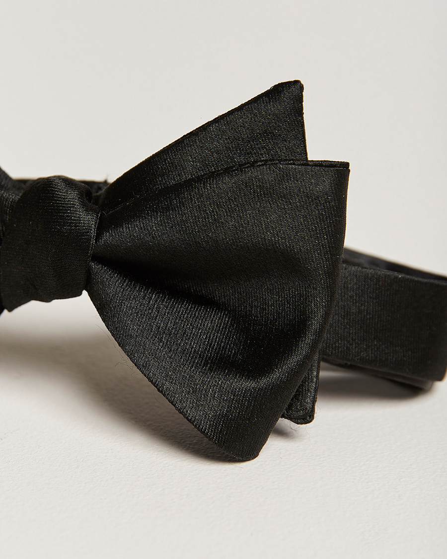Homme | Cravates | Oscar Jacobson | Bow Tie, Self Tie Black
