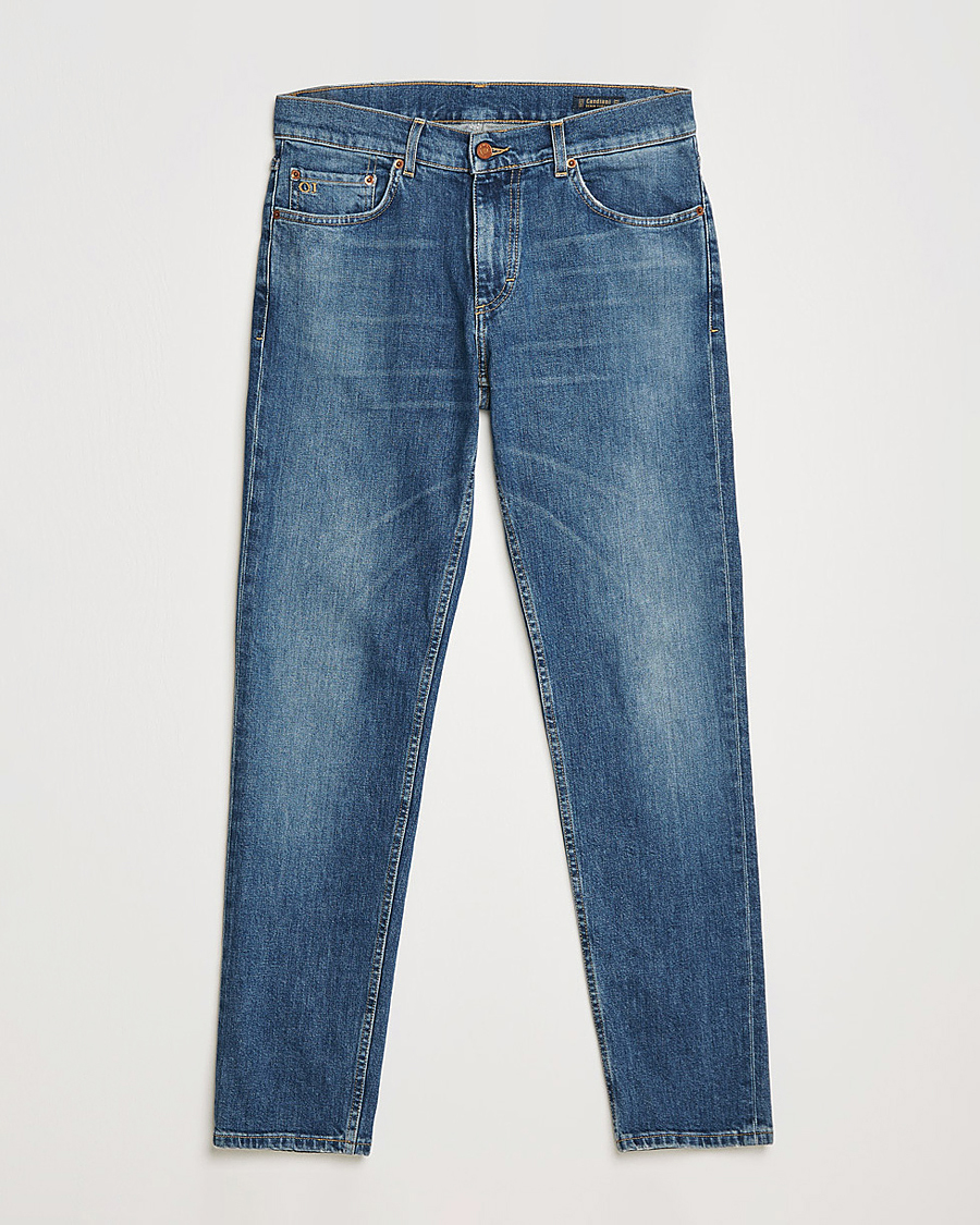 Homme | Pantalons | Oscar Jacobson | Albert Cotton Stretch Jeans Vintage Wash