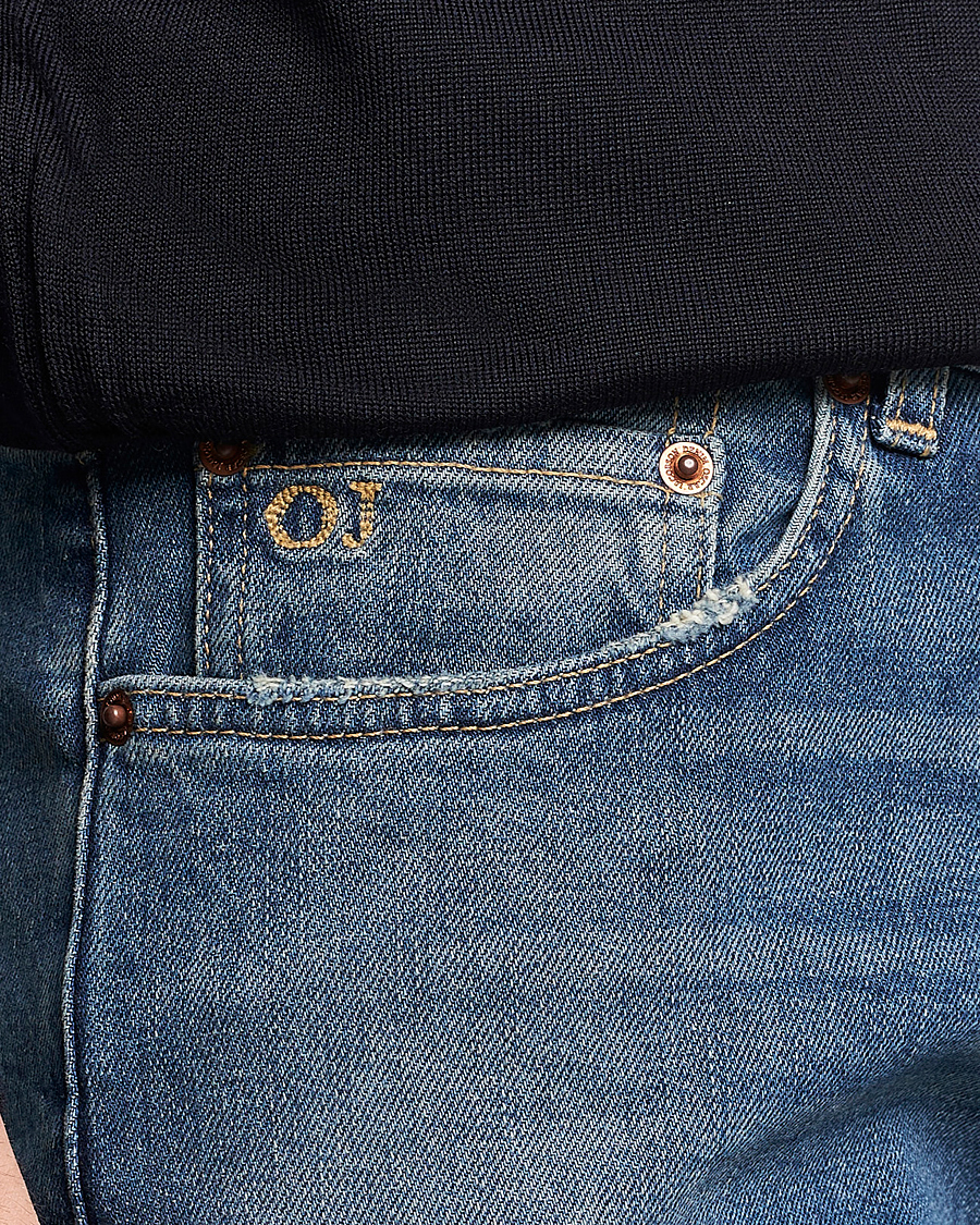 Homme | Pantalons | Oscar Jacobson | Albert Cotton Stretch Jeans Vintage Wash