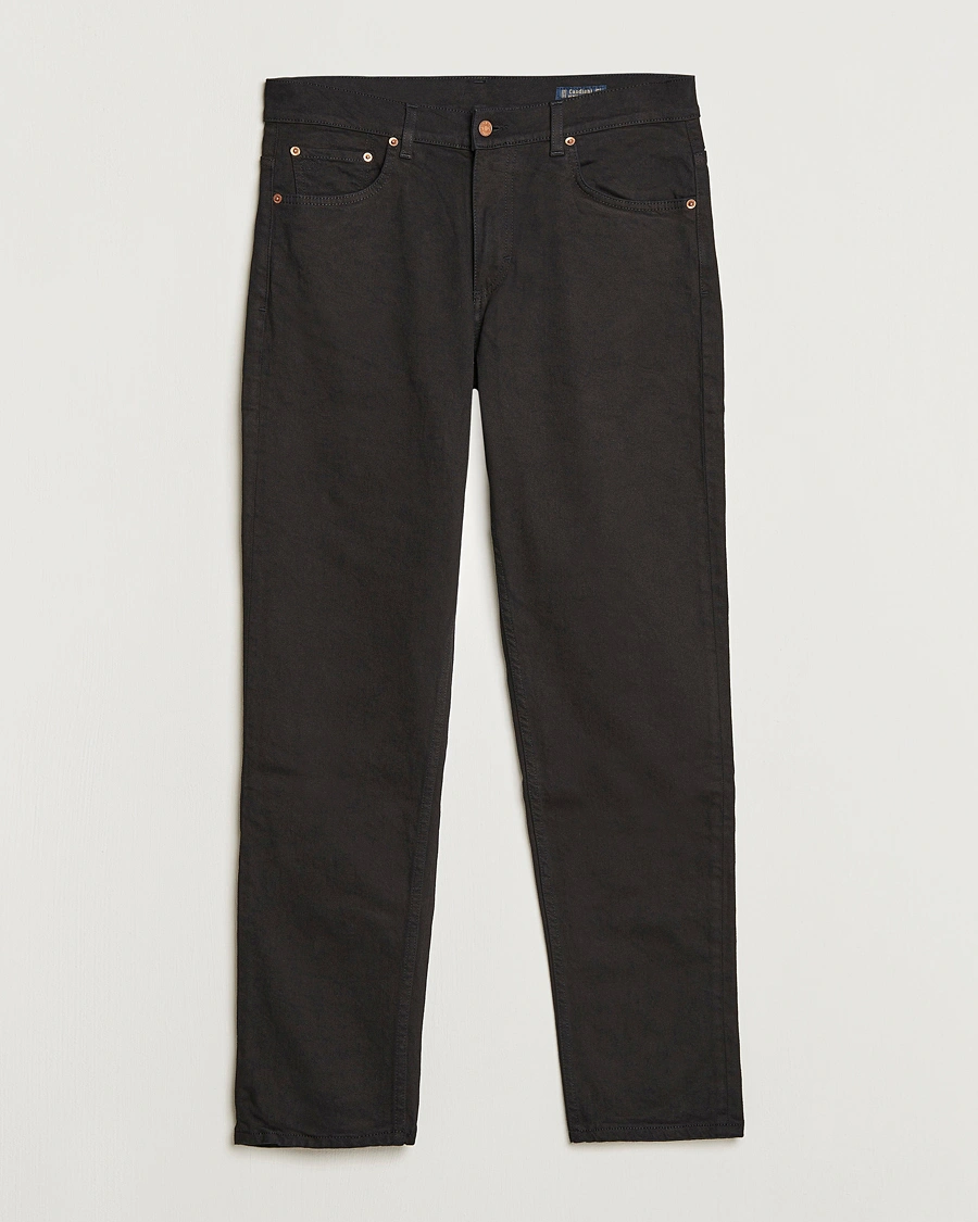 Homme | Jeans | Oscar Jacobson | Karl Cotton Stretch Jeans Black
