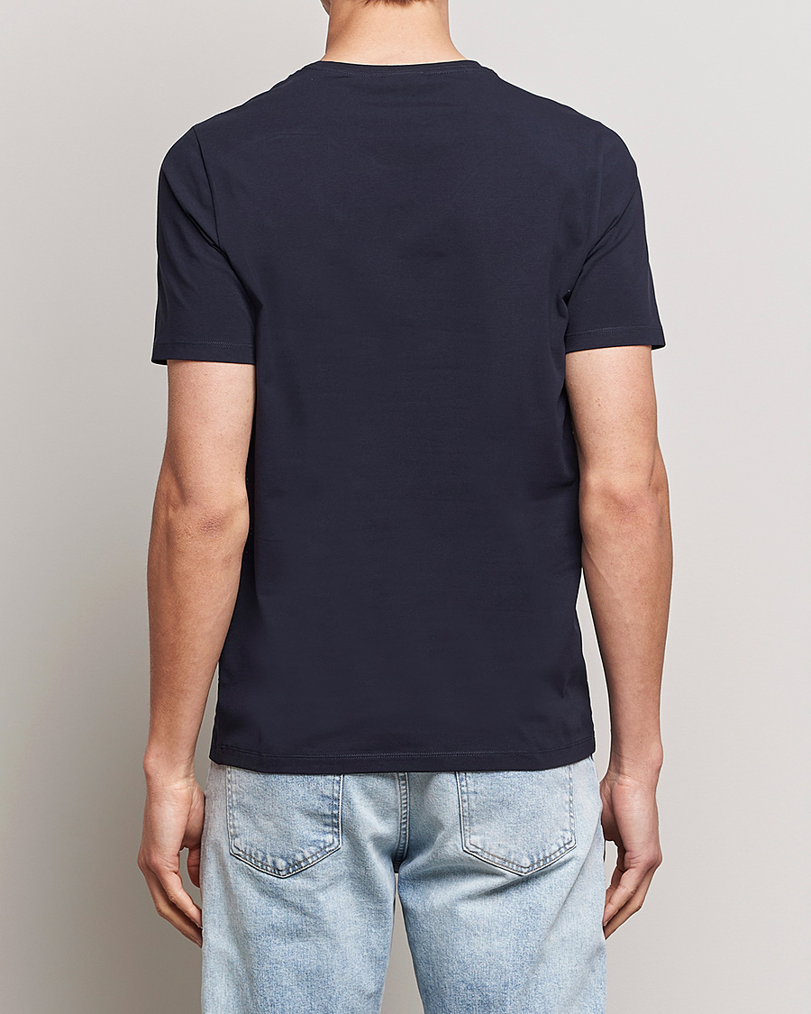 Homme | T-shirts | Oscar Jacobson | Kyran Cotton T-Shirt Navy