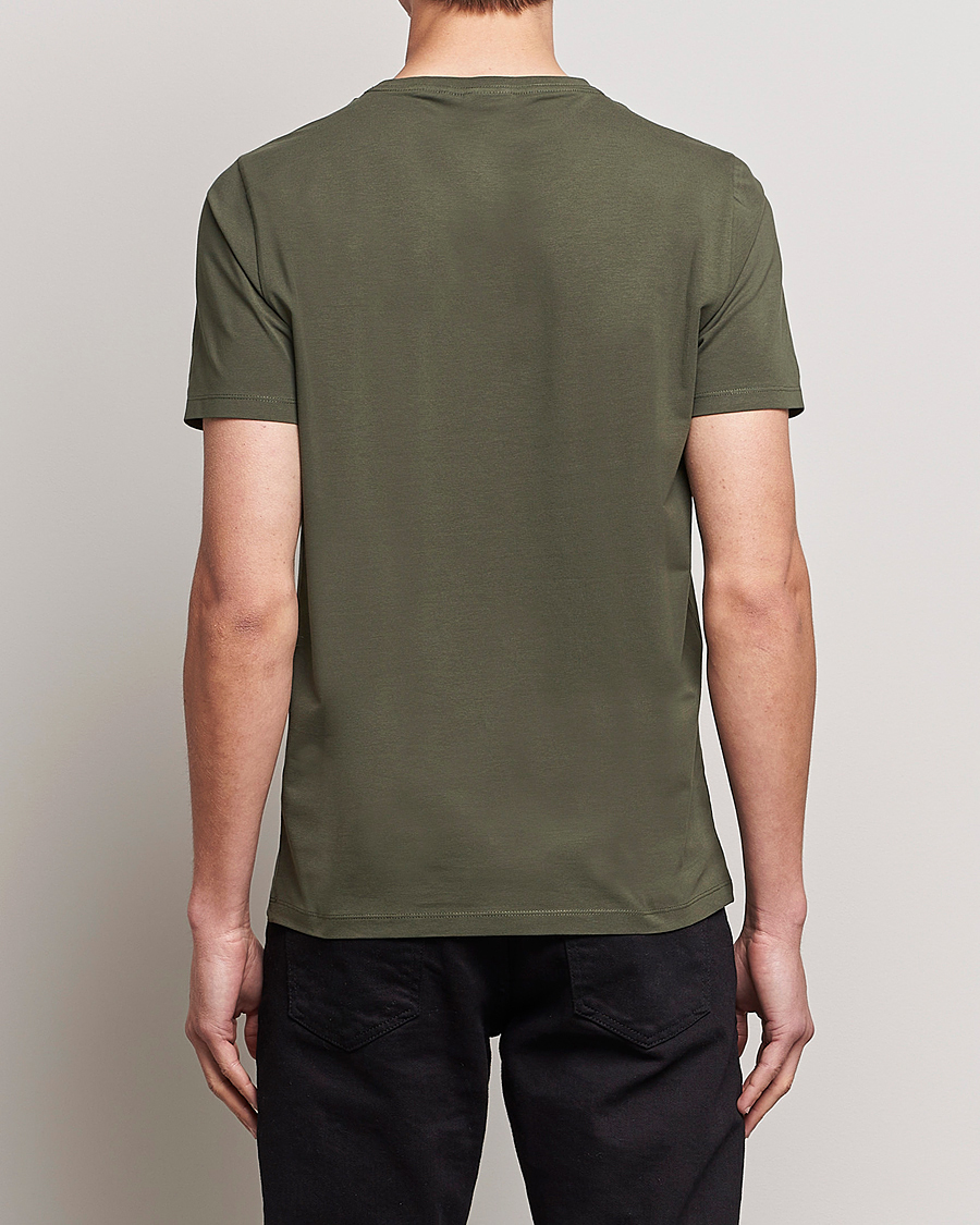 Homme | T-shirts | Oscar Jacobson | Kyran Cotton T-Shirt Green