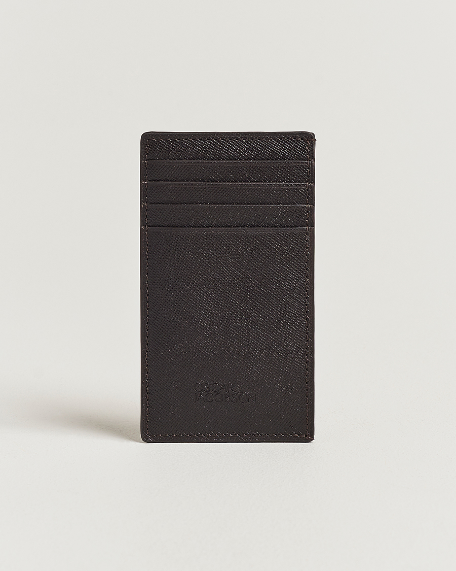 Homme | Portefeuilles | Oscar Jacobson | Card Holder Leather Forastero Brown