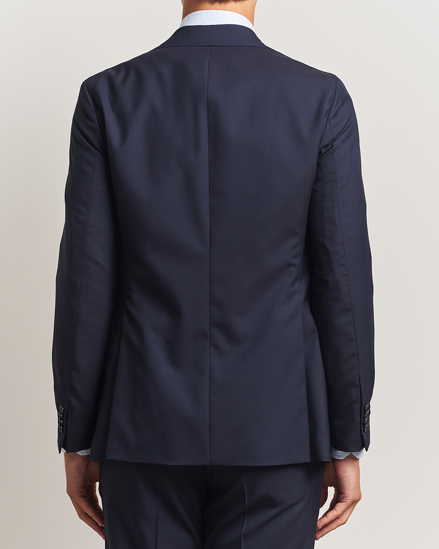 Homme | Blazers | Oscar Jacobson | Ego Wool Blazer Blue