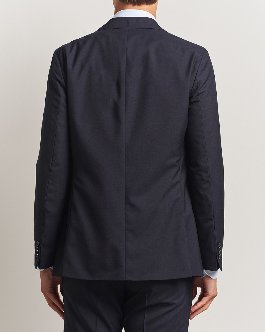 Homme | Blazers | Oscar Jacobson | Fogerty Wool Blazer Navy