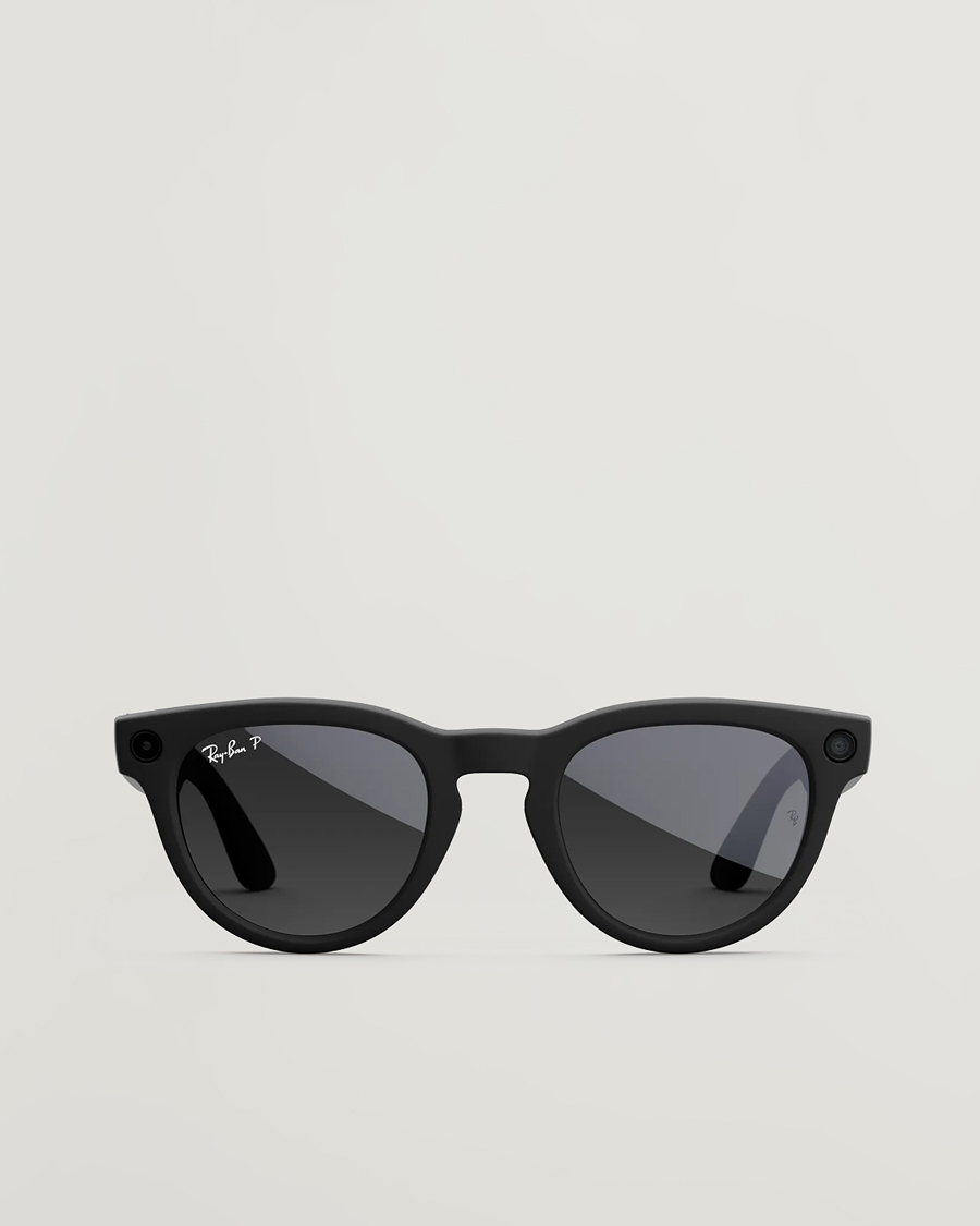 Homme | Lunettes De Soleil | Ray-Ban | Headliner Meta Sunglasses Matte Black