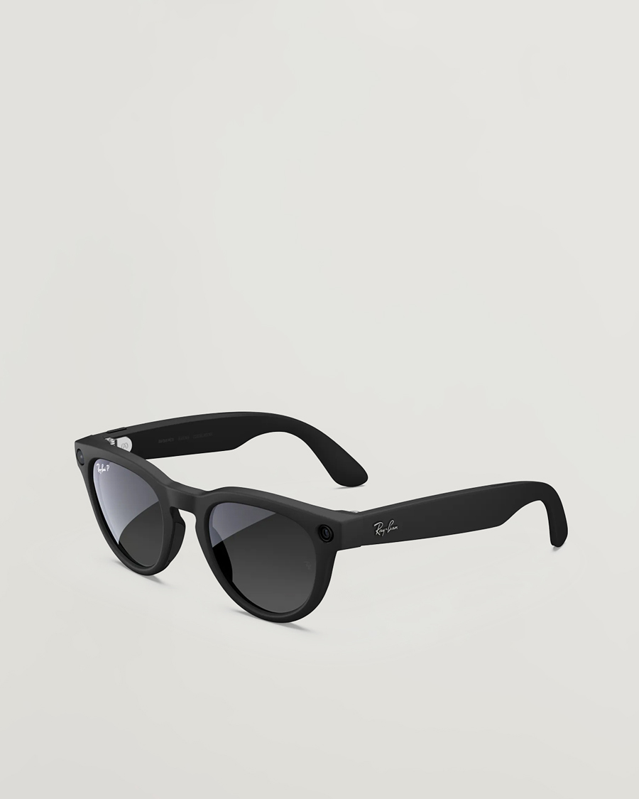 Homme | Lunettes De Soleil | Ray-Ban | Headliner Meta Sunglasses Matte Black