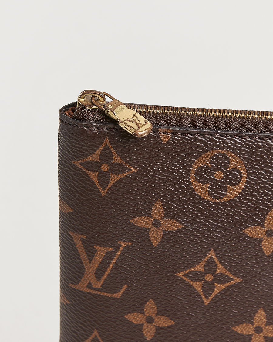 Homme | Louis Vuitton Pre-Owned Posh Document Bag Monogram | Louis Vuitton Pre-Owned | Posh Document Bag Monogram