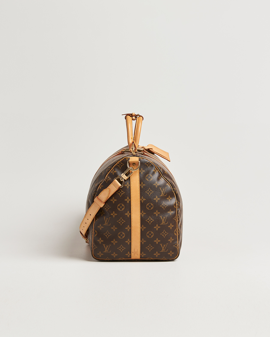 Homme | Louis Vuitton Pre-Owned Keepall Bandouliére 55 Monogram | Louis Vuitton Pre-Owned | Keepall Bandouliére 55 Monogram