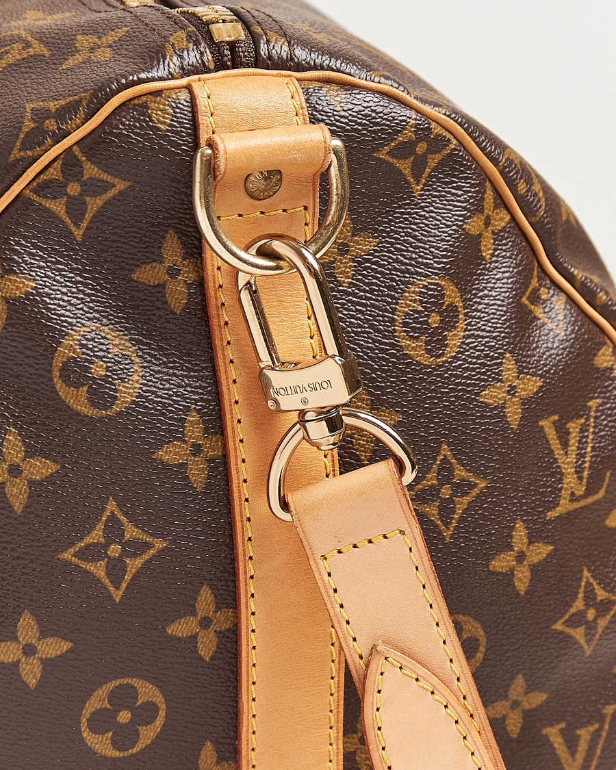 Homme | Louis Vuitton Pre-Owned Keepall Bandouliére 55 Monogram | Louis Vuitton Pre-Owned | Keepall Bandouliére 55 Monogram