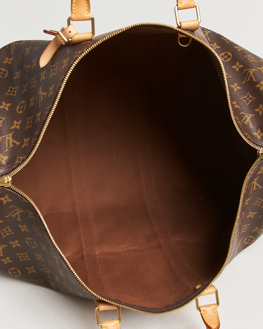 Homme | Louis Vuitton Pre-Owned Keepall Bandouliére 55 Monogram | Louis Vuitton Pre-Owned | Keepall Bandouliére 55 Monogram