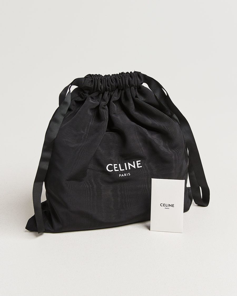 Homme | Celine Pre-Owned Trio Bag Medium Leather Black | Celine Pre-Owned | Trio Bag Medium Leather Black