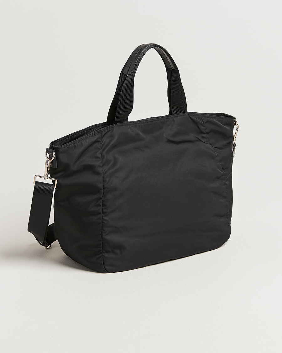 Homme | Prada Pre-Owned 2 Way Boston Bag Tessuto Nylon Black | Prada Pre-Owned | 2 Way Boston Bag Tessuto Nylon Black