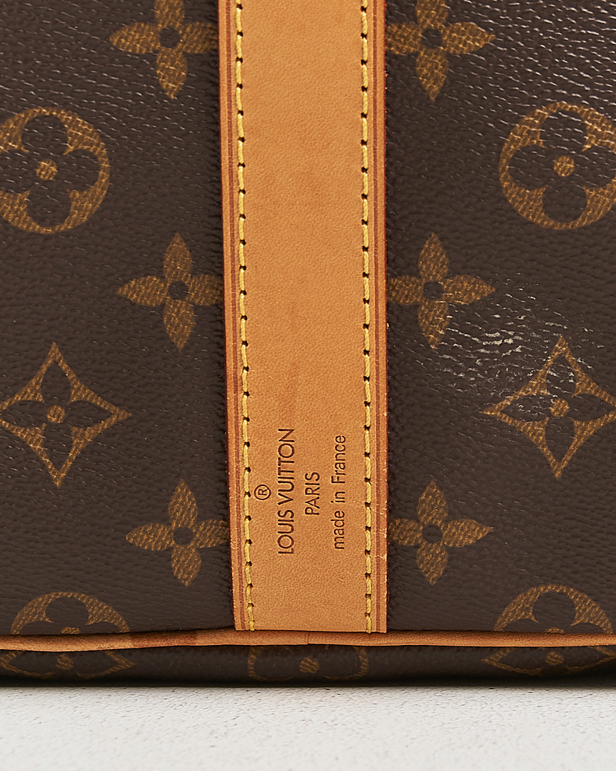 Homme | Louis Vuitton Pre-Owned Keepall Bandouliére 55 Monogram | Louis Vuitton Pre-Owned | Keepall Bandouliére 55 Monogram