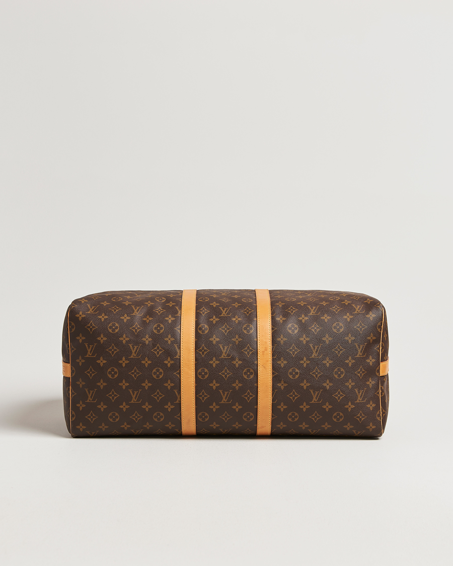 Homme | Louis Vuitton Pre-Owned Keepall Bandouliére 55 Monogram | Louis Vuitton Pre-Owned | Keepall Bandouliére 55 Monogram
