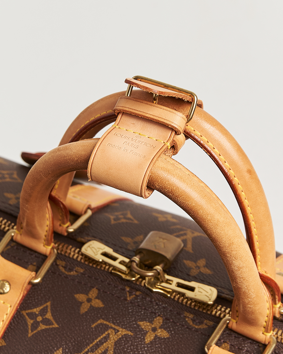 Homme | Louis Vuitton Pre-Owned Keepall Bandouliére 55 Monogram | Louis Vuitton Pre-Owned | Keepall Bandouliére 55 Monogram