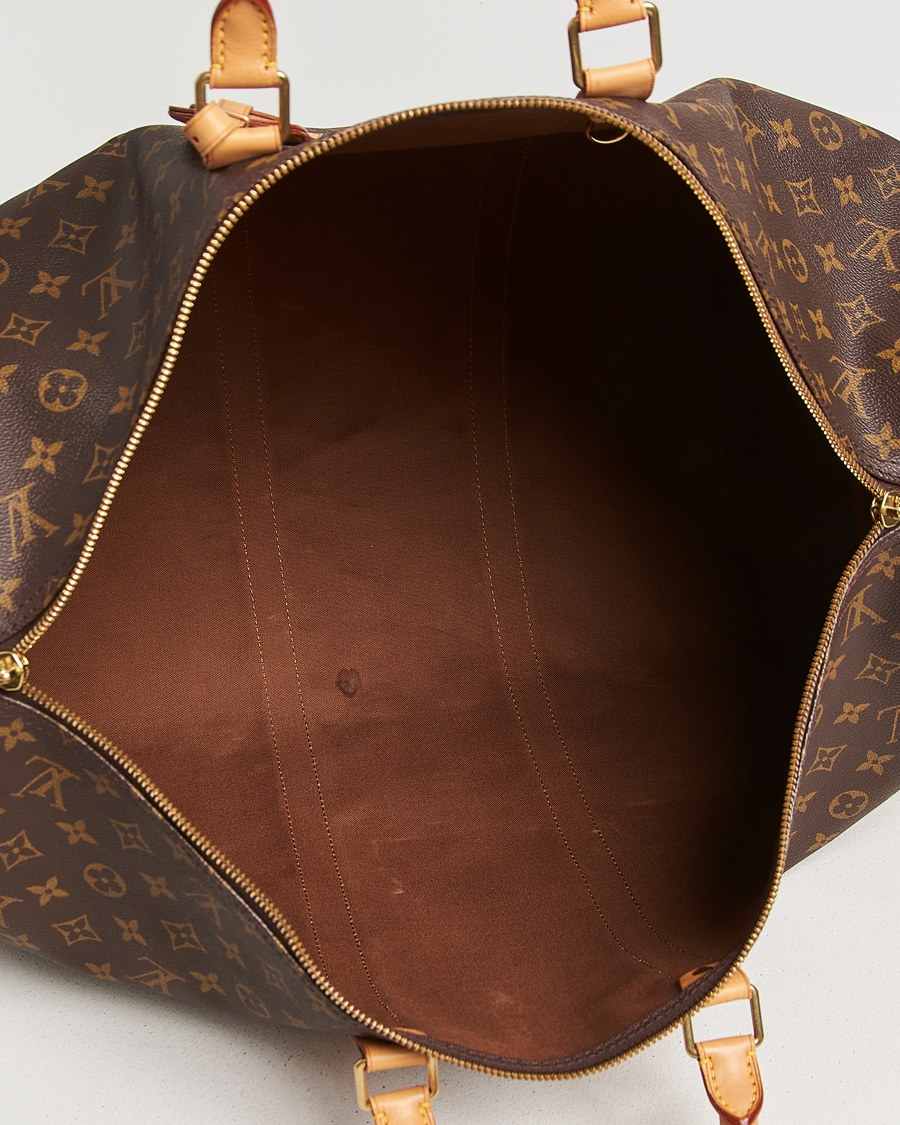 Homme | Louis Vuitton Pre-Owned Keepall Bandouliére 55 Monogram | Louis Vuitton Pre-Owned | Keepall Bandouliére 55 Monogram