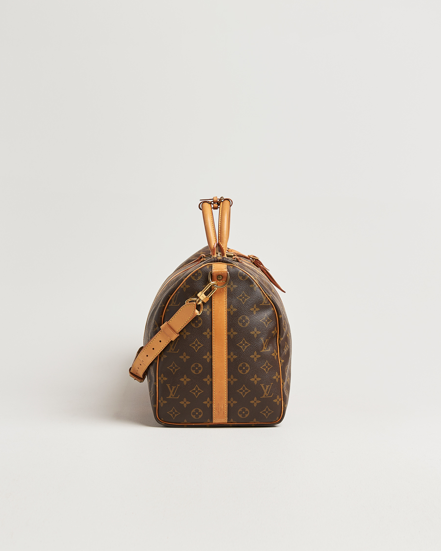 Homme | Louis Vuitton Pre-Owned Keepall Bandouliére 50 Monogram | Louis Vuitton Pre-Owned | Keepall Bandouliére 50 Monogram