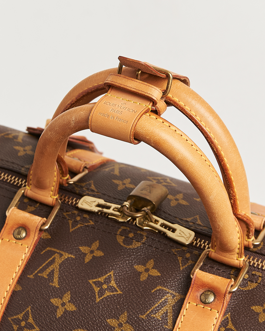 Homme | Louis Vuitton Pre-Owned Keepall Bandouliére 50 Monogram | Louis Vuitton Pre-Owned | Keepall Bandouliére 50 Monogram
