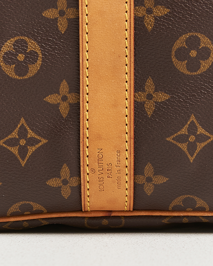 Homme | Louis Vuitton Pre-Owned Keepall Bandouliére 55 Monogram | Louis Vuitton Pre-Owned | Keepall Bandouliére 55 Monogram