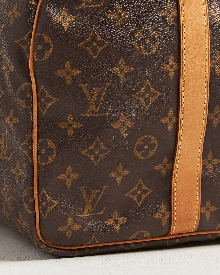 Homme | Louis Vuitton Pre-Owned Keepall Bandouliére 55 Monogram | Louis Vuitton Pre-Owned | Keepall Bandouliére 55 Monogram