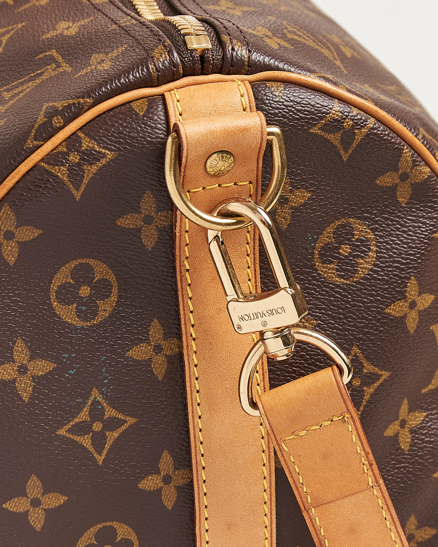 Homme | Louis Vuitton Pre-Owned Keepall Bandouliére 55 Monogram | Louis Vuitton Pre-Owned | Keepall Bandouliére 55 Monogram