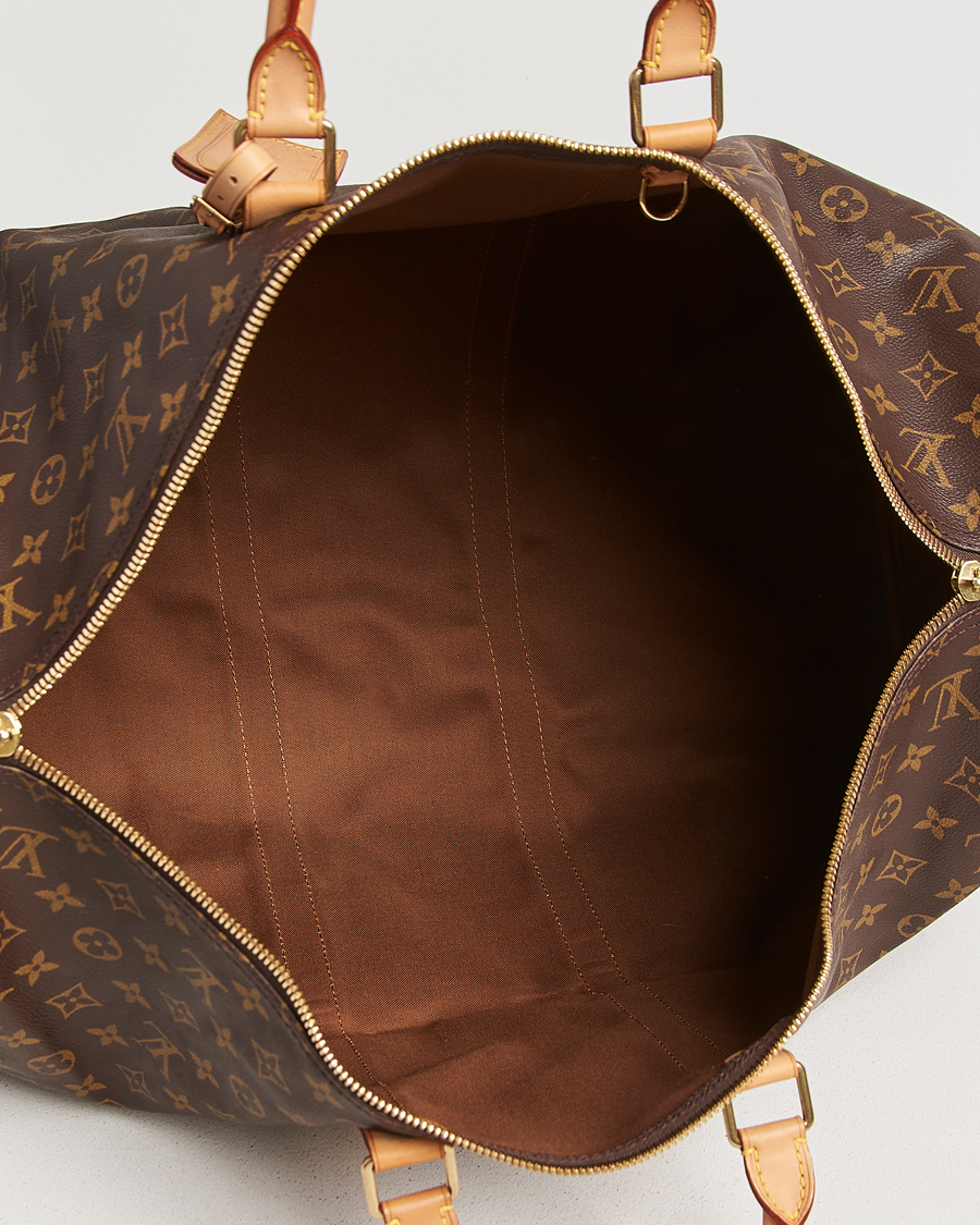 Homme | Louis Vuitton Pre-Owned Keepall Bandouliére 55 Monogram | Louis Vuitton Pre-Owned | Keepall Bandouliére 55 Monogram