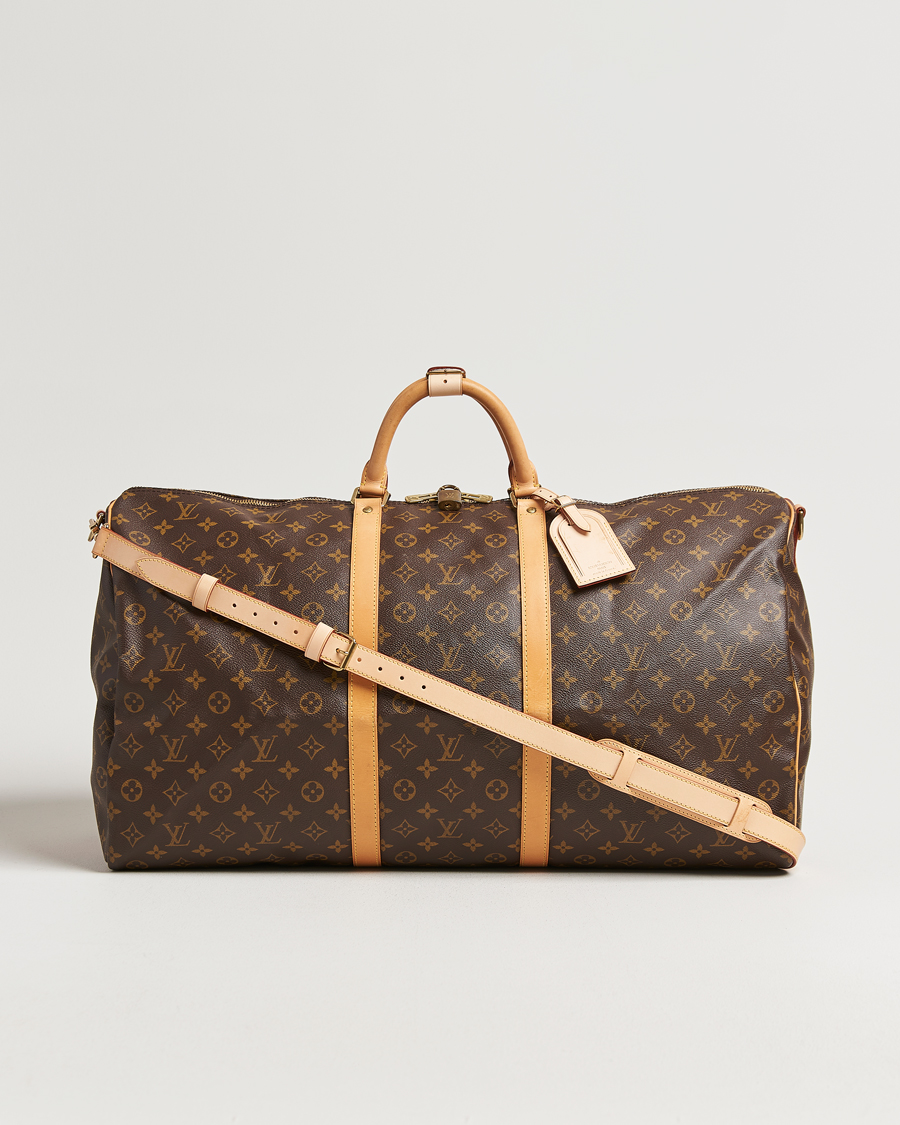 Homme | Louis Vuitton Pre-Owned Keepall Bandouliére 60 Monogram | Louis Vuitton Pre-Owned | Keepall Bandouliére 60 Monogram