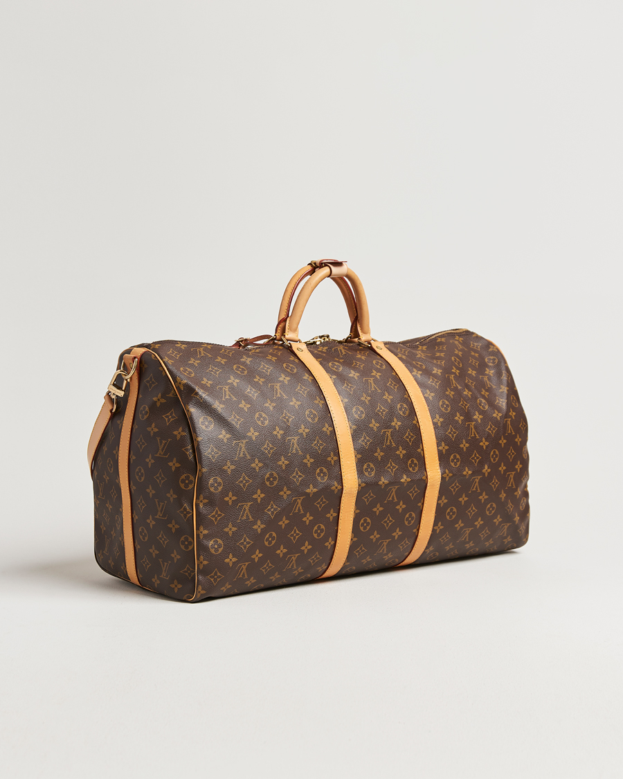 Homme | Louis Vuitton Pre-Owned Keepall Bandouliére 60 Monogram | Louis Vuitton Pre-Owned | Keepall Bandouliére 60 Monogram