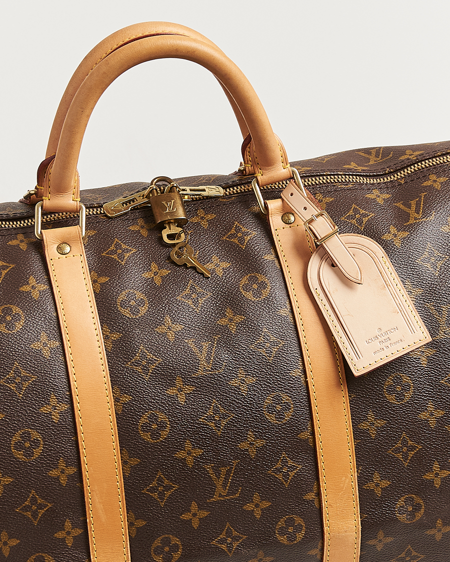 Homme | Louis Vuitton Pre-Owned Keepall Bandouliére 60 Monogram | Louis Vuitton Pre-Owned | Keepall Bandouliére 60 Monogram