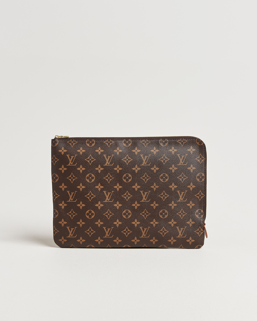 Homme | Pre-Owned & Vintage Bags | Louis Vuitton Pre-Owned | Posh Document Bag Monogram