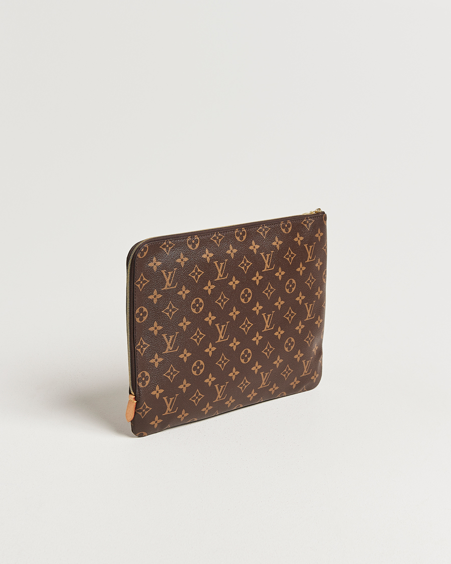 Homme | Pre-Owned & Vintage Bags | Louis Vuitton Pre-Owned | Posh Document Bag Monogram