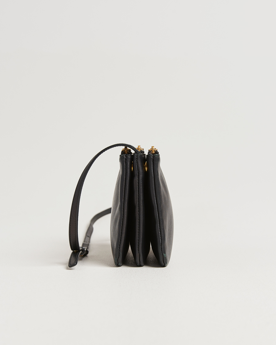 Homme | Celine Pre-Owned Trio Bag Small Leather Black | Celine Pre-Owned | Trio Bag Small Leather Black