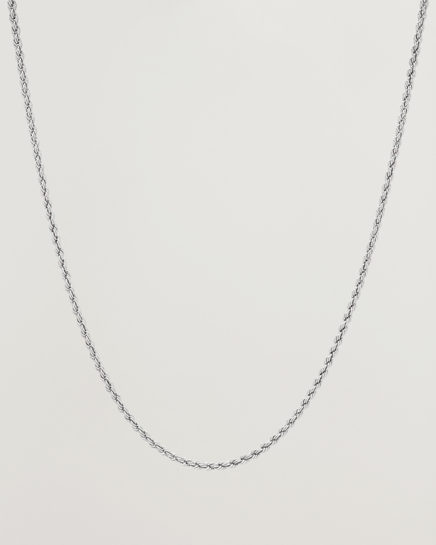 Homme | Bijoux | Tom Wood | Rope Chain Silver