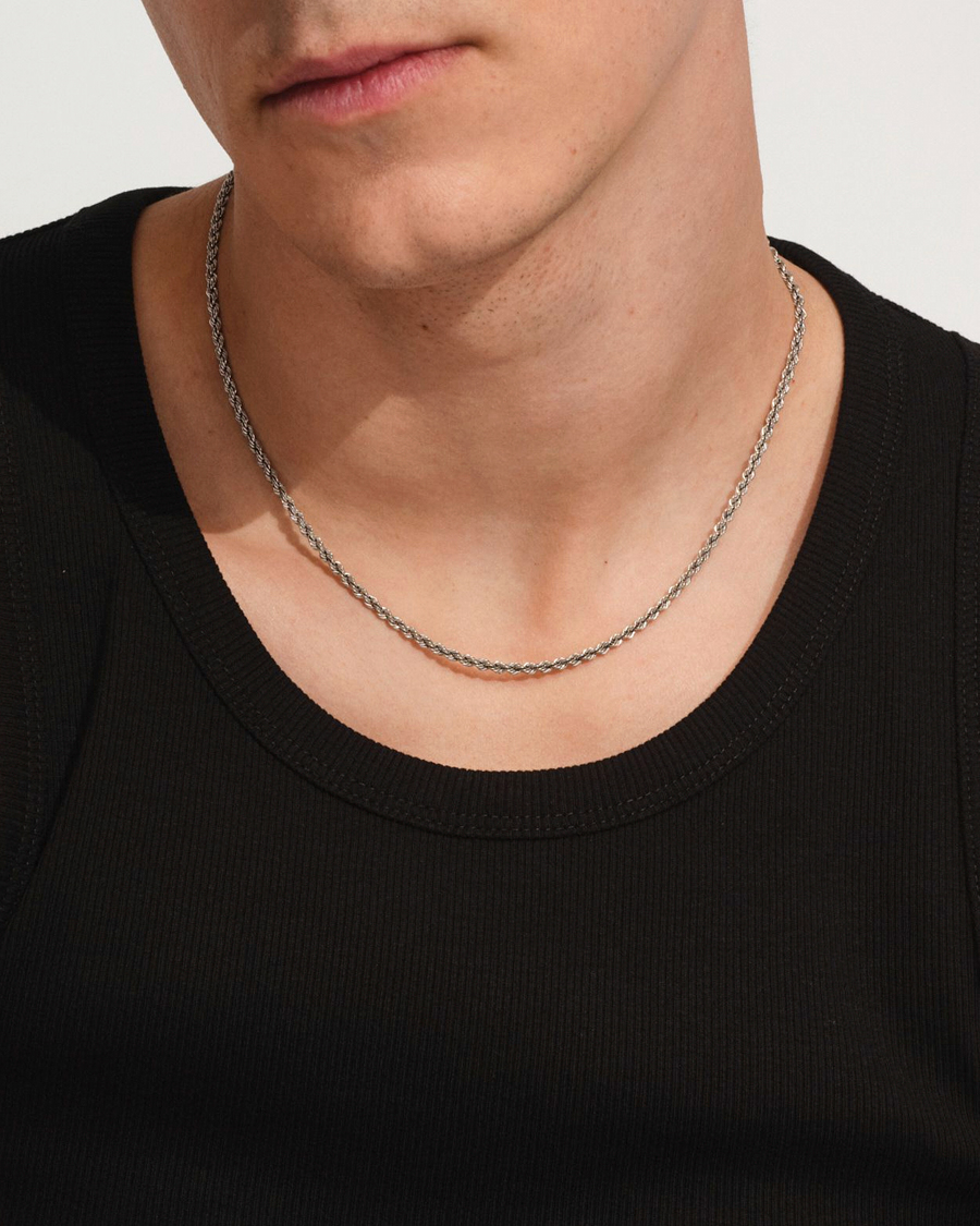 Homme | Bijoux | Tom Wood | Rope Chain Silver