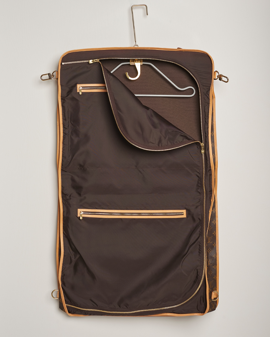 Homme | Louis Vuitton Pre-Owned Portable Garment Bag Bandoulière Monogram | Louis Vuitton Pre-Owned | Portable Garment Bag Bandoulière Monogram