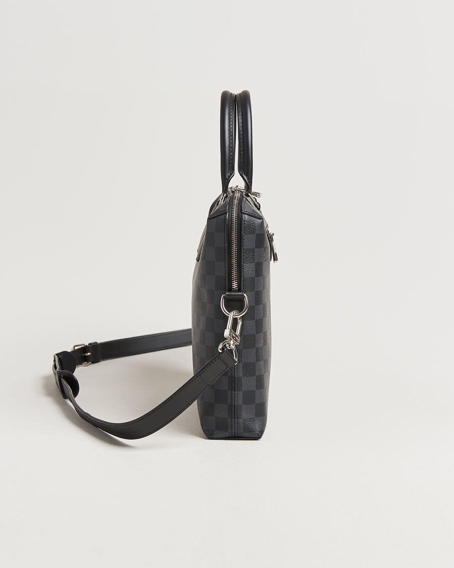 Homme | Louis Vuitton Pre-Owned Porte Documan Jules Damier Graphite | Louis Vuitton Pre-Owned | Porte Documan Jules Damier Graphite