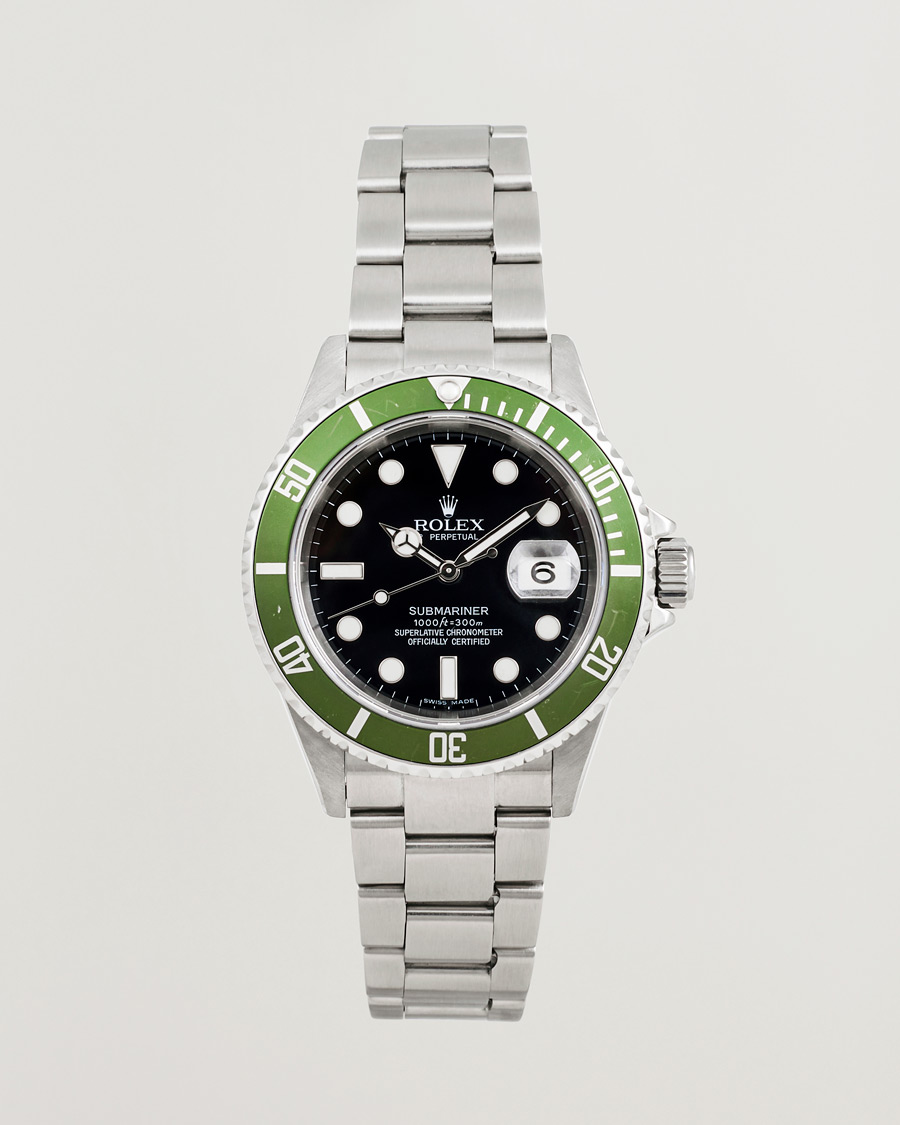Homme | Pre-Owned & Vintage Watches | Rolex Pre-Owned | Submariner Date Kermit