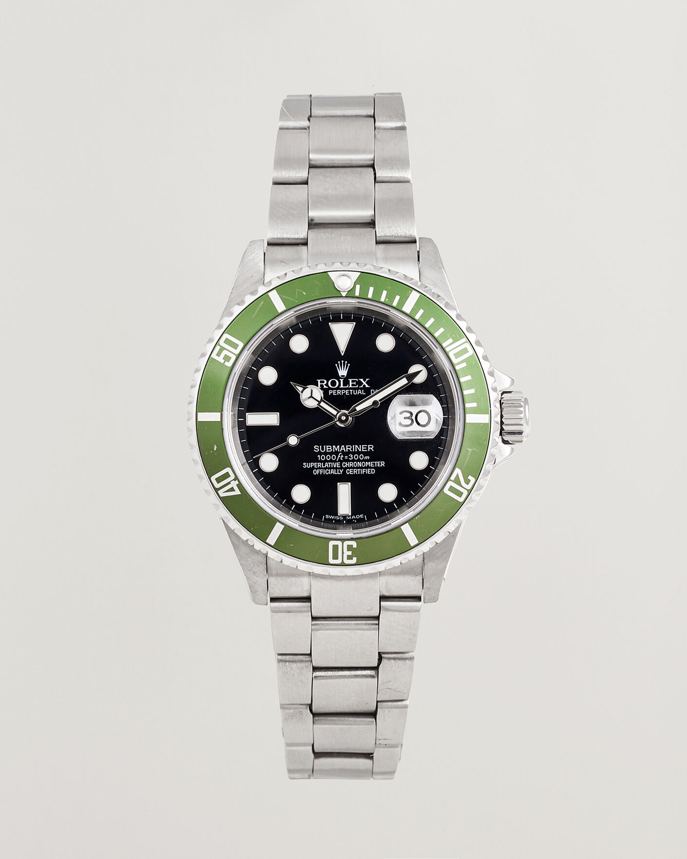 Homme | Pre-Owned & Vintage Watches | Rolex Pre-Owned | Submariner Date Kermit